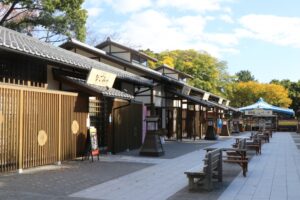 名古屋城でのロケ撮